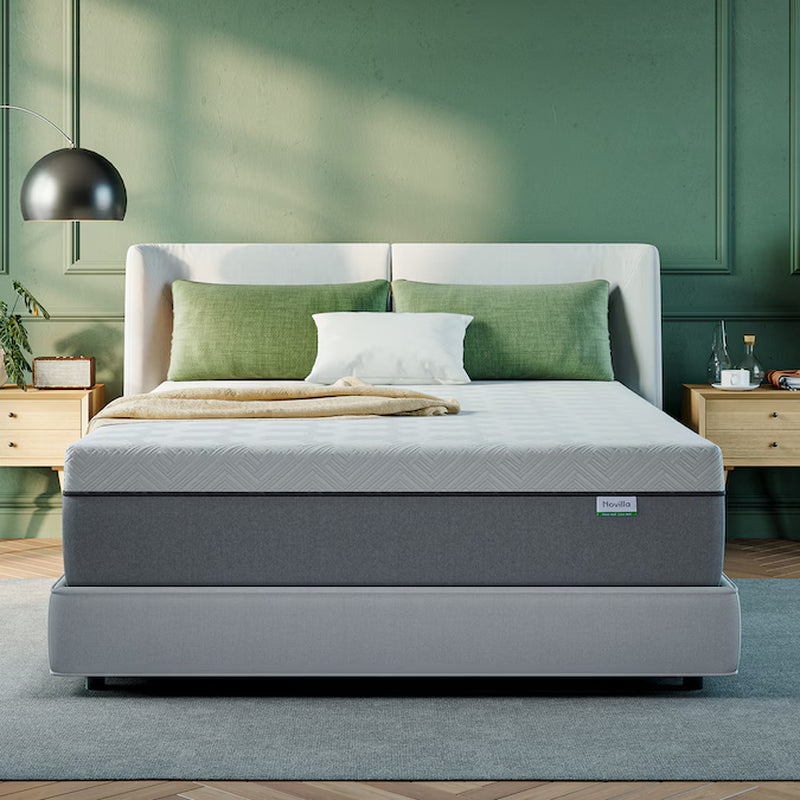 12-In Medium Twin Extra Long Memory Foam Mattress in a Box