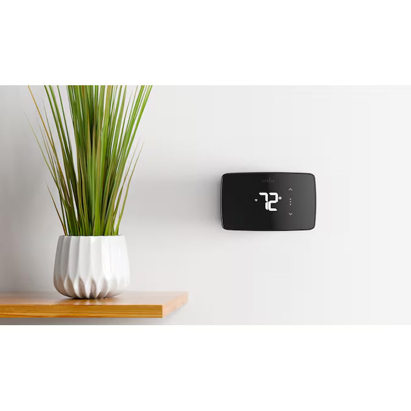 Sensi Black Smart Compatible Smart Thermostat with Wi-Fi Compatibility